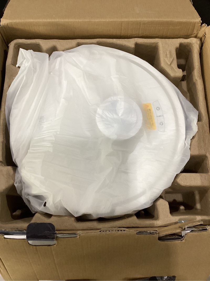 Condition photo showing New/Like New for robot vacuum and mop combo, robot vacuum cleaner with bagless self emptying station, 18000pa suction, lidar navigation, ideal for pet hair, carpet & hard floor, compatible with app/alexa/voice control