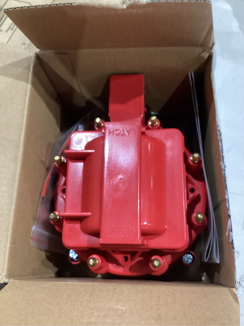 Condition photo showing Good Condition for red male hei distributor cap and rotor kit for sbc bbc 283 305 307 327 350 396 454 v8 engines performance replacement for k549, 8416, 400, 454 distributor cap assembly