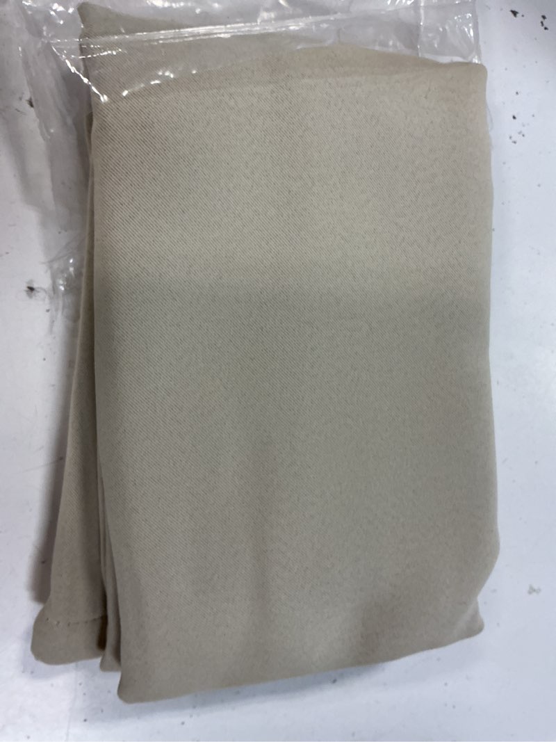 Condition photo showing Good Condition for chrisdowa blackout door curtains for doorway privacy, grommet closet curtains for bedroom closet door, thermal insulated temporary doorway cover room divider drapes (1 panel, beige, 34 x 80 inch) 34"w x 80"l (pack of 1) beige