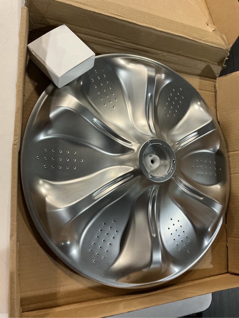 Condition photo showing New/Like New for AGZ72909711 Washplate Pulsator Assembly with 5006EA3009B Washer Pulsator Cap - Compatible with lg, kenmore, sears Washer, Fits Models WT1101cw, WT5270cw, WT4870cw