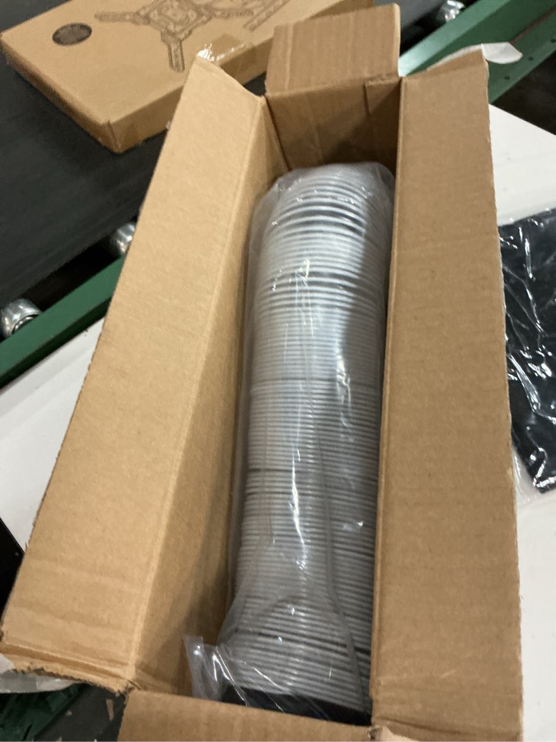 Condition photo showing Good Condition for universal leaf collection system for leaf blowers & vacuums, fits up to 5” diameter, transparent observation tubes, adjustable mesh cover for 32–96 gal bins