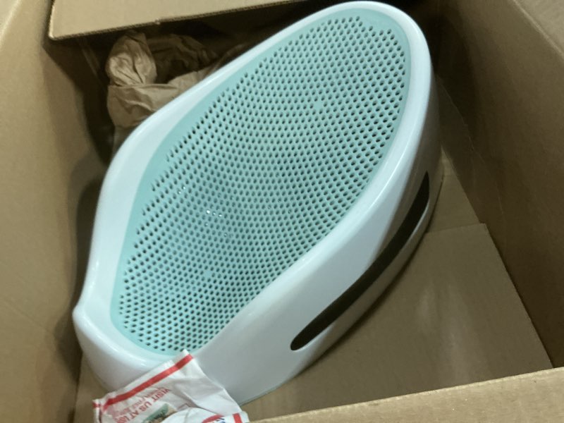 Condition photo showing Good Condition for angelcare baby bath support (aqua) | ideal for babies less than 6 months old bath support blue