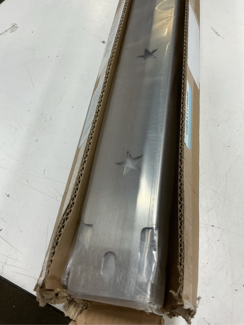 Condition photo showing Good Condition for Premium Wheel Alignment Tool Plate with Hanging Holes, Stainless Steel Toe Alignment Tool Plates, Silver