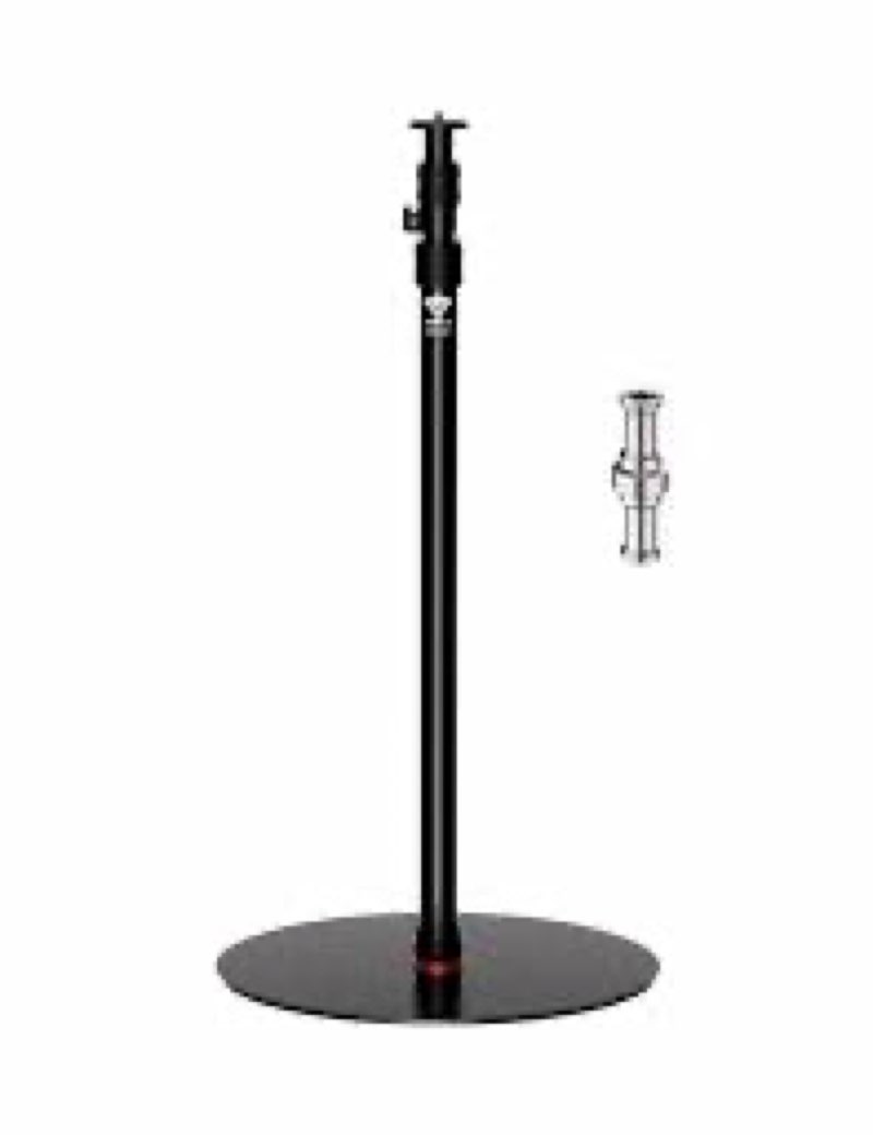 IFOOTAGE RB-A400 Round Base Monopod,79.4" Monopod Light Stand,3/8" Screw and Light Mount Adapter, St