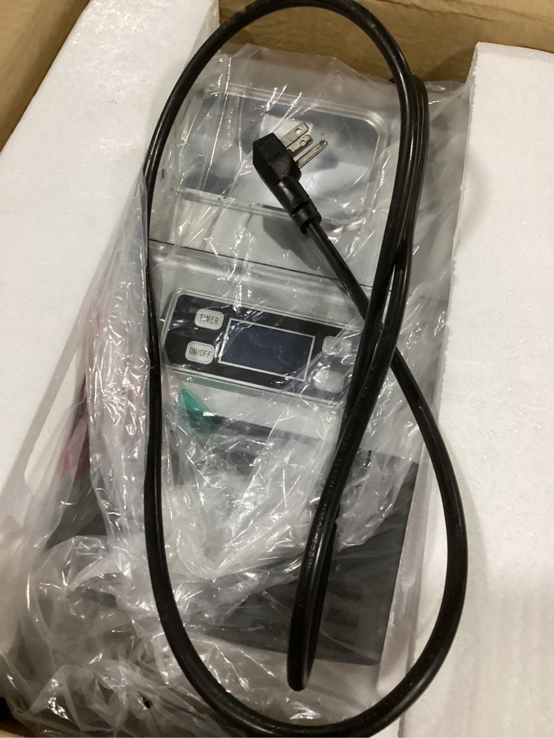 Condition photo showing As Is for FRIGIDAIRE EFIC452-SS 40 Lbs Extra Large Clear Maker, Stainless Steel, Makes Square Ice