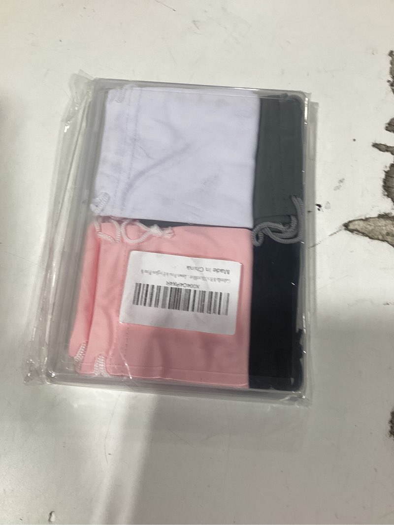 Condition photo showing New/Like New for 8 Pcs Glasses Pouch, Sunglasses Case, Microfiber Soft Eyeglass Pouch With Drawstring, Drawstring Storage Bag for Phone, Travel Glasses Case