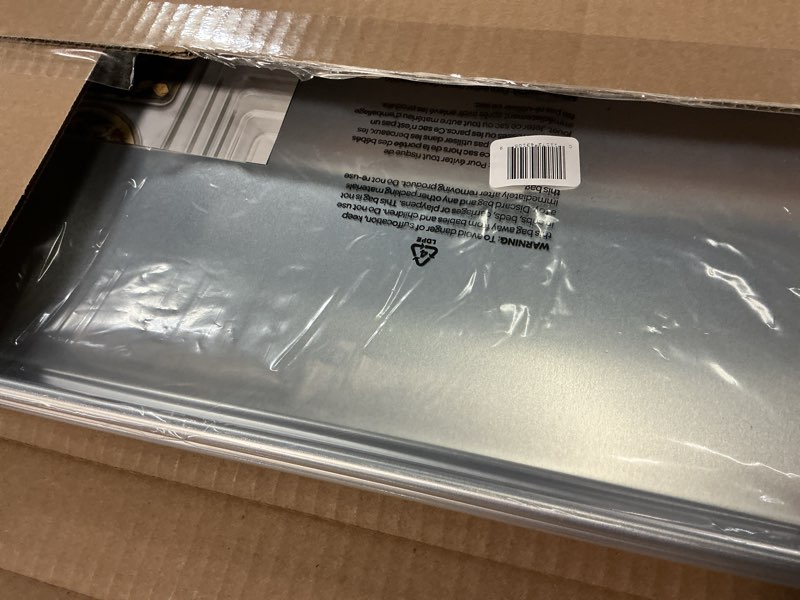 Condition photo showing New/Like New for nordic ware naturals half sheet - usa made aluminum commercial quality sheet pan for baking or roasting, encapsulated galvanized steel rim prevents warping, 2-pack