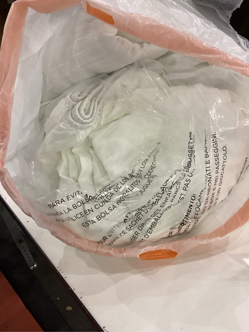 HYMOKEGE White Twin Comforter Set Seersucker 5 Pieces, All Season Luxury Bed in a Bag for Bedroom, B