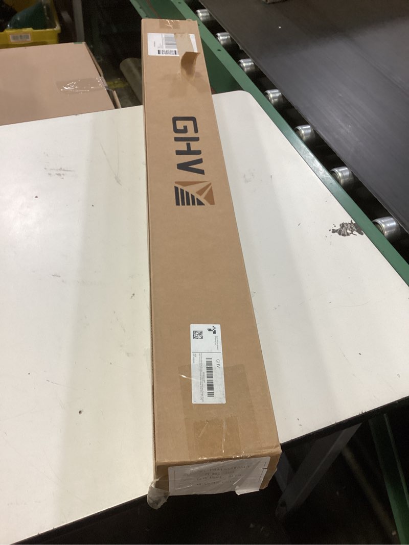 Condition photo showing New/Like New for ghv zebra blinds for windows corded blackout dual layer privacy shades light control for day and night home office (white, 35 in (w) x 64 in (h)) white 35"w x 64"h