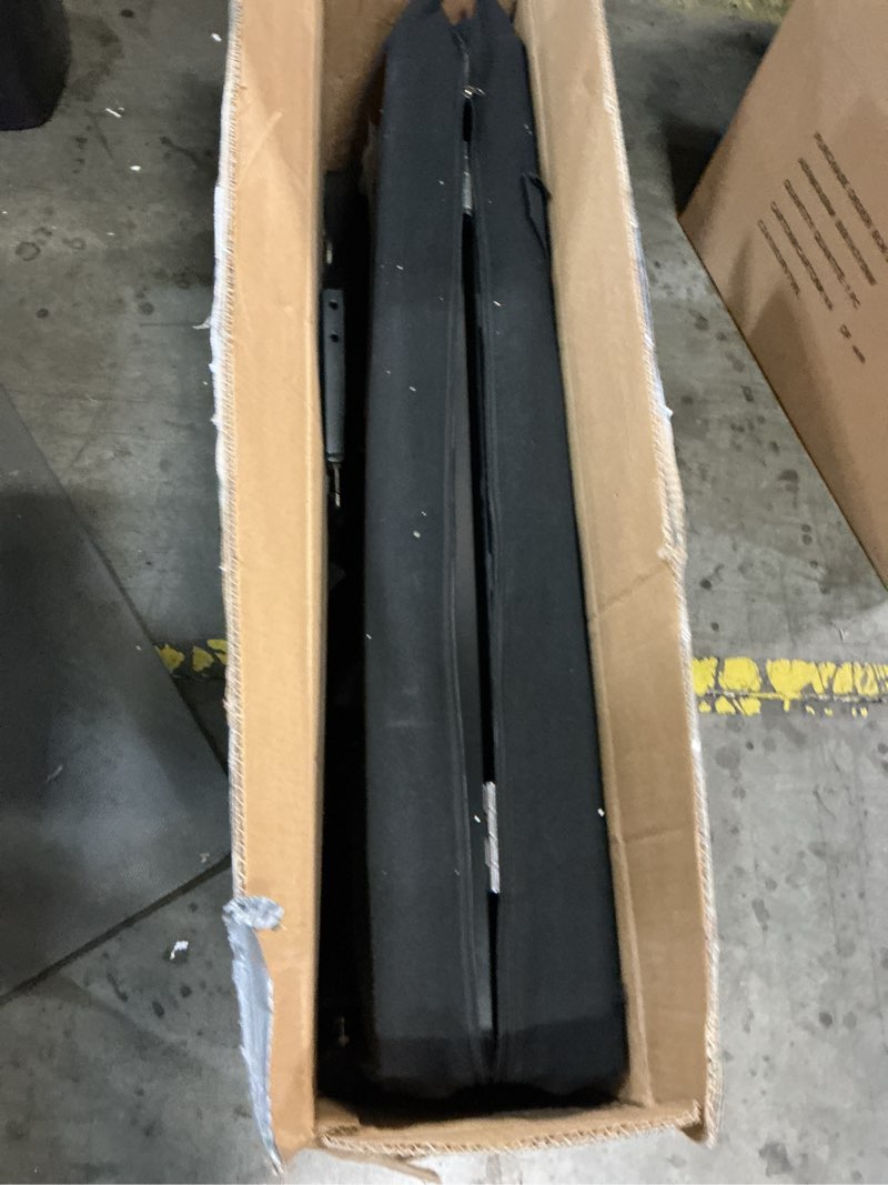 Condition photo showing Good Condition for 6 feet portable wheelchair ramp with sopport legs, black seamless non-slip aluminum folding handicap ramp,threshold ramp for doorways, wheel chair ramp for home steps,loading dock plates 6.1ft(using height 6-18'')