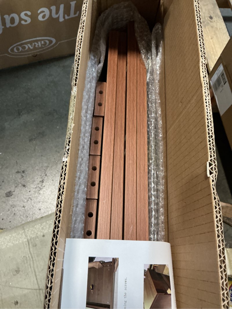 Condition photo showing Good Condition for Robot Vacuum Stand Cabinet,Storage Cabinet with Doors for Robot Vacuum Cleaner,End Side Table for Home Office,Wood Freestanding Rack for Living Room Home Office Kitchen(Brown)