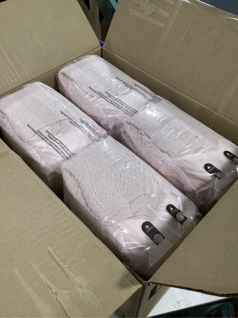 Condition photo showing New/Like New for Depend Fresh Protection Adult Incontinence & Postpartum Bladder Leak Underwear for Women, Disposable, Maximum, Medium, Blush, 76 Count (2 Packs of 38), Packaging May Vary Medium 76