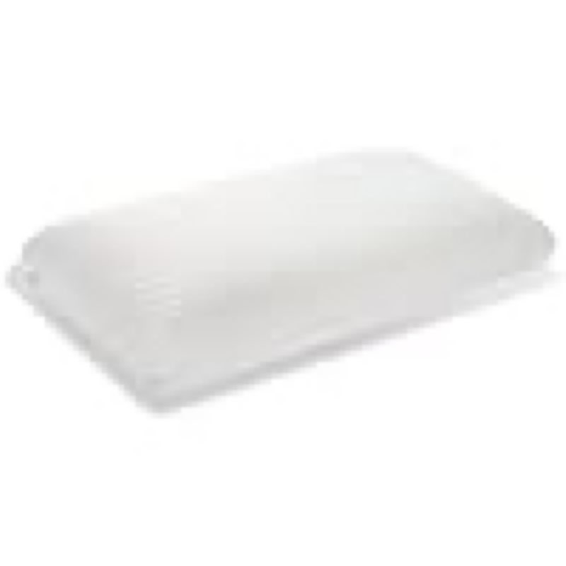 ( 2 pack)CSDLF Memory Foam Bed Pillows, Pillow for Side and Back Sleeper, Pillow for Neck Pain Relief, Washable Removable Cover, Soft, White