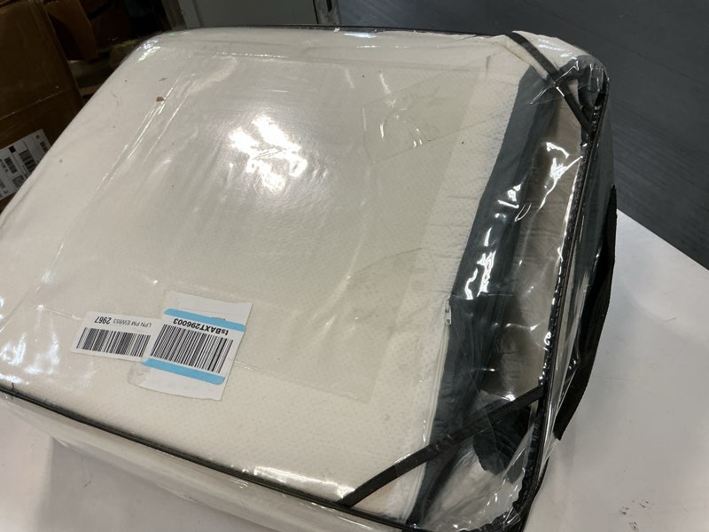 Condition photo showing Good Condition for Kingfun 4PCS Orthopedic Bed Wedge Pillow Set for Sleeping, Post Surgery Memory Foam Support Pillows for Back, Neck and Leg Pain Relief, Adjustable Triangle Pillow - Acid Reflux, Anti Snoring & GERD White 4 Piece Set