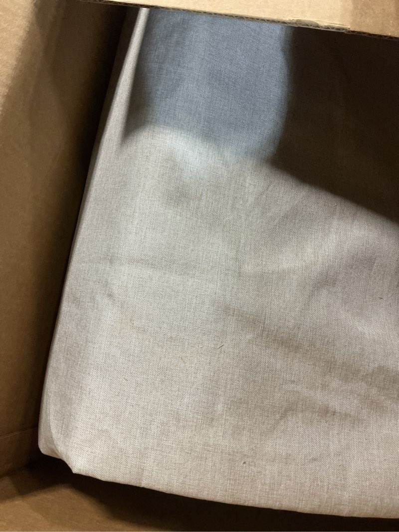 Condition photo showing Good Condition for Polyester Flax Sofa Covers Custom Made Compatible for IKEA Ektorp 3 Seat Sofa Slipcovers (Polyester Beige, Ektorp Sofa)