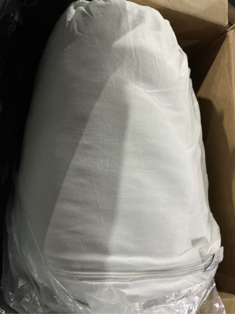Condition photo showing New/Like New for (Similar to) Wife Pillow the Side Sleeper Pillow with Arm Hole for Shoulder Pain - Arm Tunnel Pillow for Side Sleepers, Shoulder Relief & Neck Support Comfort Sleep Pillow for Adults - Down Goose Feather/FiberFill Arm Pillow - Feather / Down Hotel Style, White