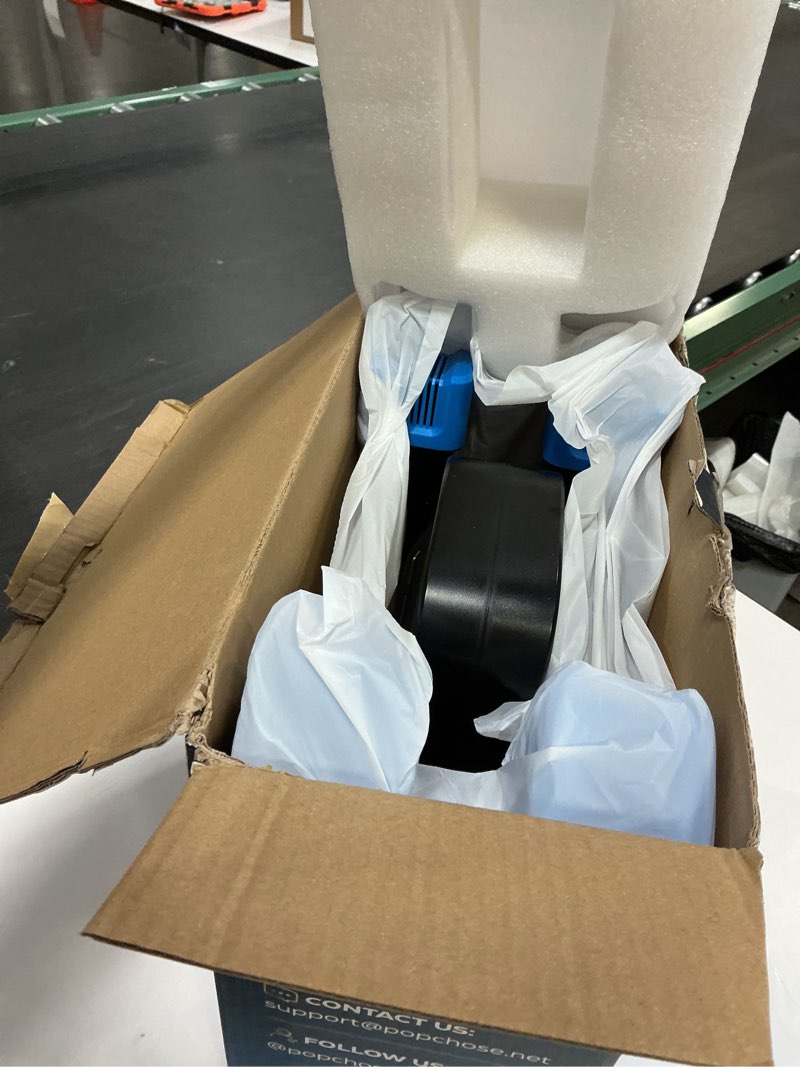 Condition photo showing As Is for POPCHOSE Heavy-Duty Boot Dryer, Upgraded Shoe Dryer Helps Reduce Odor, Glove & Boot Warmer, Silent & Adjustable Timer Blue