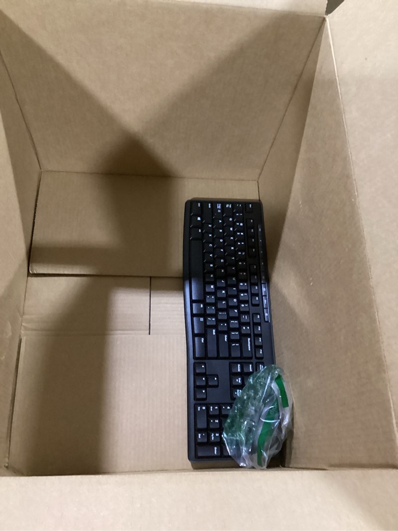 Condition photo showing New/Like New for Logitech MK270 Wireless Keyboard and Mouse Combo for Windows, 2.4 GHz, 8 Multimedia Keys, PC, Laptop, Wireless Keyboard Compact Mouse Combo - Black Black 1 Pack Combo