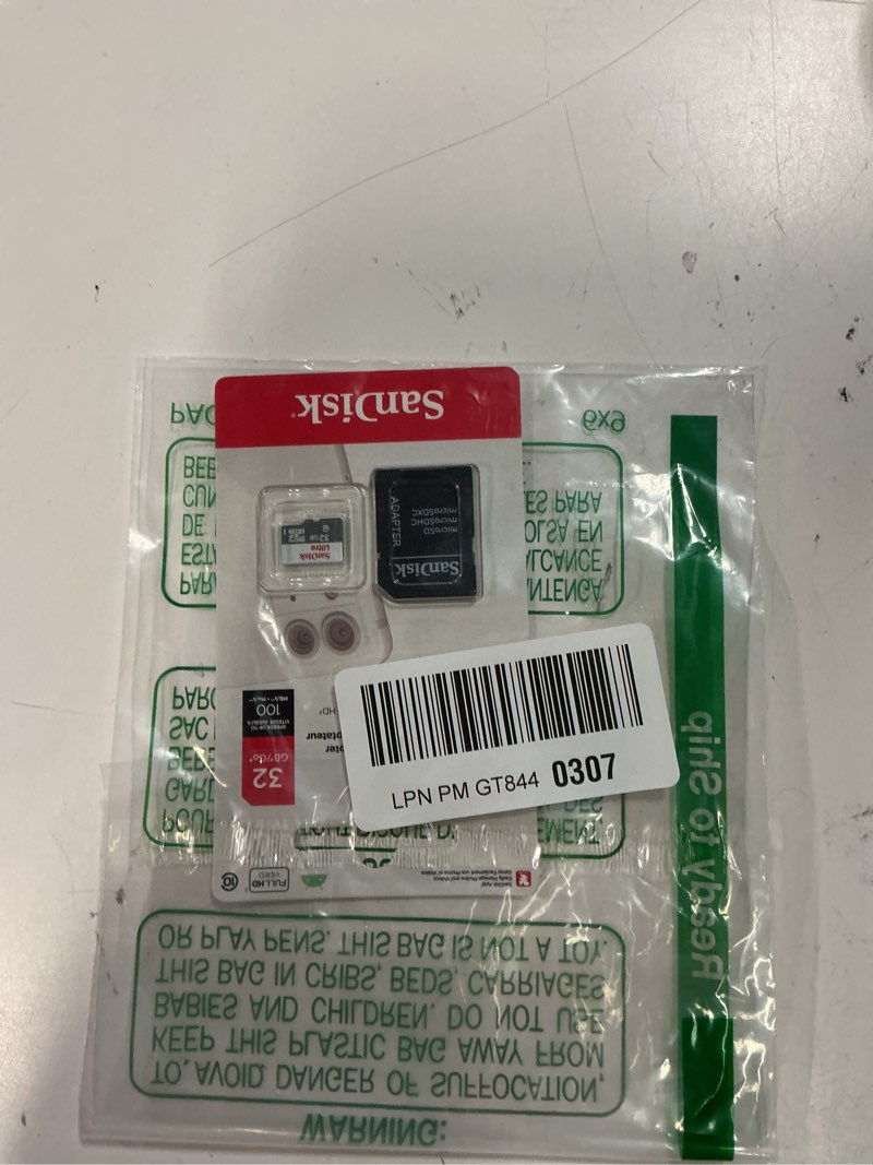 Condition photo showing New/Like New for sandisk ultra 32gb uhs-i/class 10 micro sdhc memory card with adapter - sdsdquan-032g-g4a
