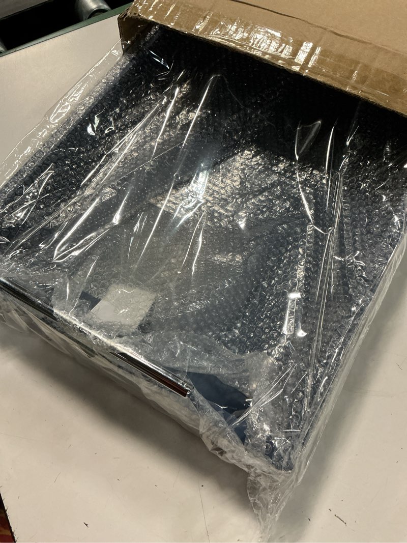 Condition photo showing Good Condition for JJSQYLAN Wooden Serving Tray with Handles Rectangle Breakfast Tray for Coffee Table Decorative Ottoman Tray 16”x 12” for All Occasion's (Blue) Royal Blue