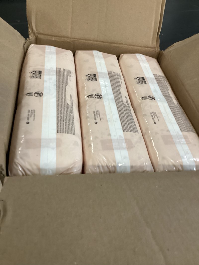 Condition photo showing New/Like New for huggies skin essentials diapers - econ+ pack - size 1 - 198ct