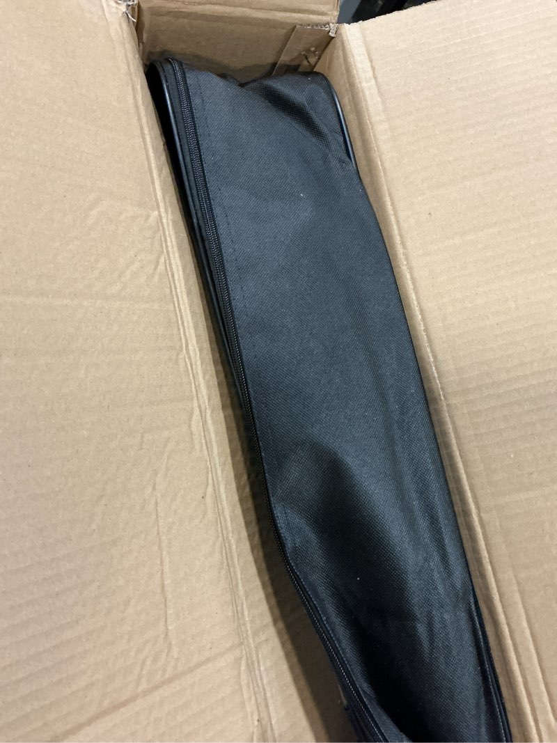 Condition photo showing As Is for Coverado Back Seat Covers, Waterproof Car Protectors, Black Leather Seat Covers, 3-Piece Automotive 