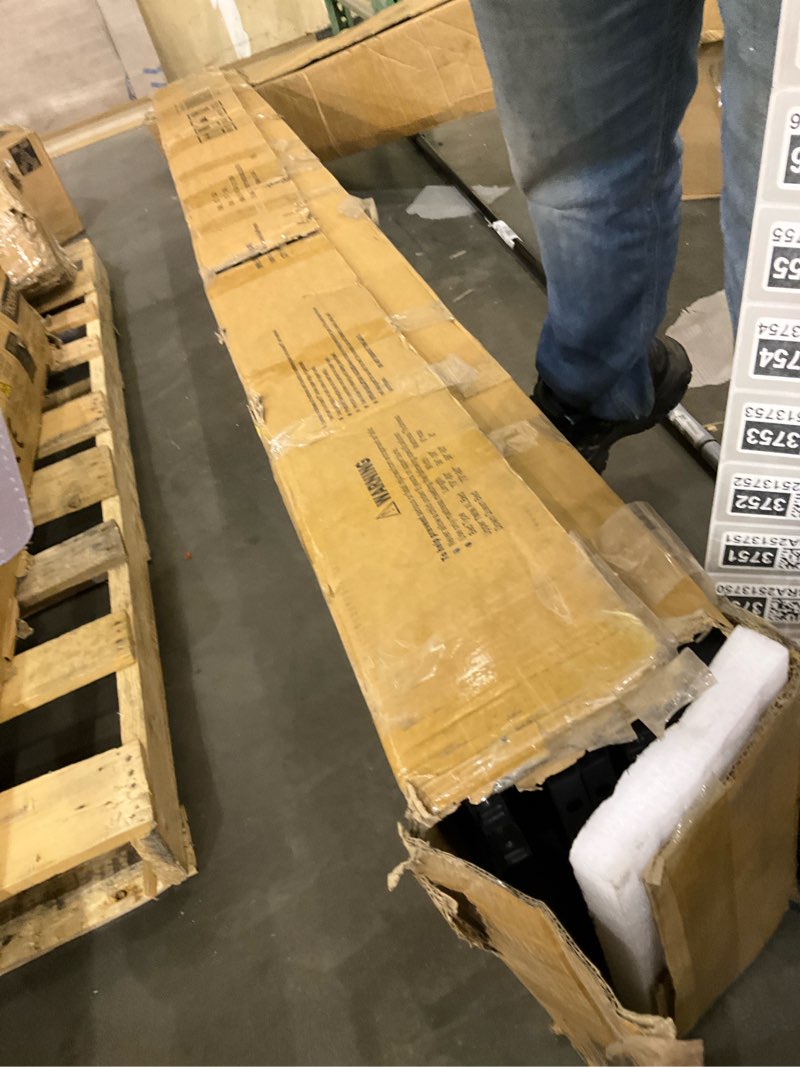 Metal bunk bed frame