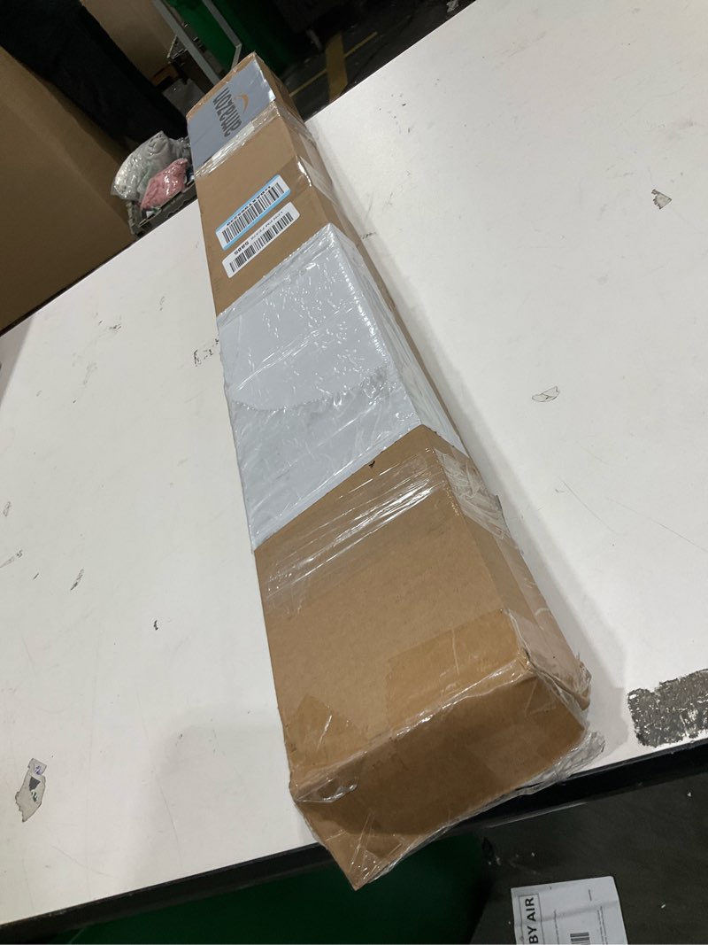 Condition photo showing Good Condition for LazBlinds No Tools No Drill Cordless 1" Vinyl Mini Blinds, 100% Privacy S-Curve Blinds for Indoor Windows, Room Darkening Horizontal Window Blinds and Shades for Home, 34" W x 48" H, White White 34" W x 48" H