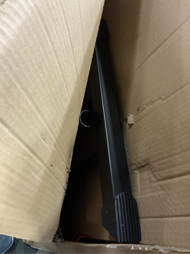 Condition photo showing Good Condition for Adjustable Walking Pad Handle only, 19.7 inch Wide, 46 inch Max Height, Black/Red