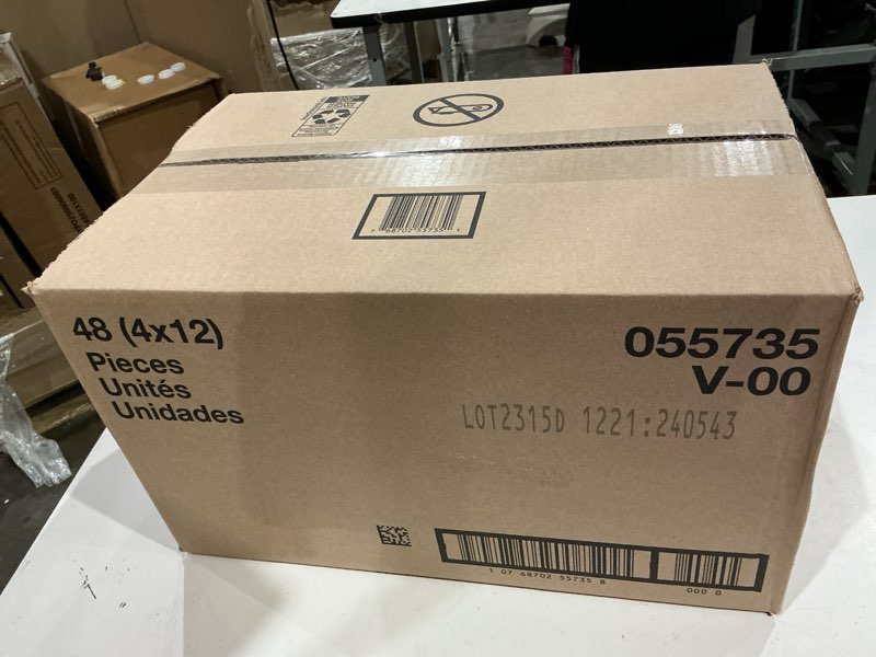 Condition photo showing New/Like New for tena men overnight underwear, extra coverage, l/xl, 48 count
