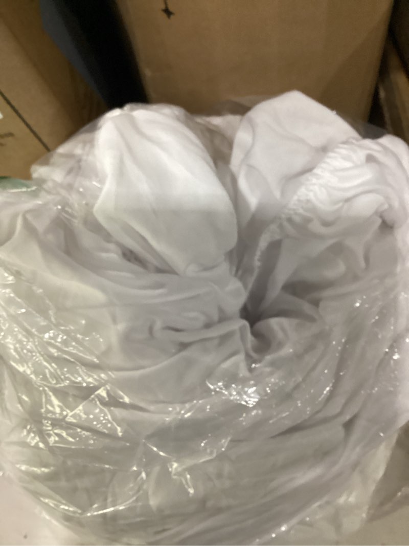 Condition photo showing Good Condition for unilibra full mattress pad waterproof rayon made from bamboo, fitted deep pocket mattress cover fits 6''-19'', breathable quilted mattress protector, white full quilted rayon made from bamboo