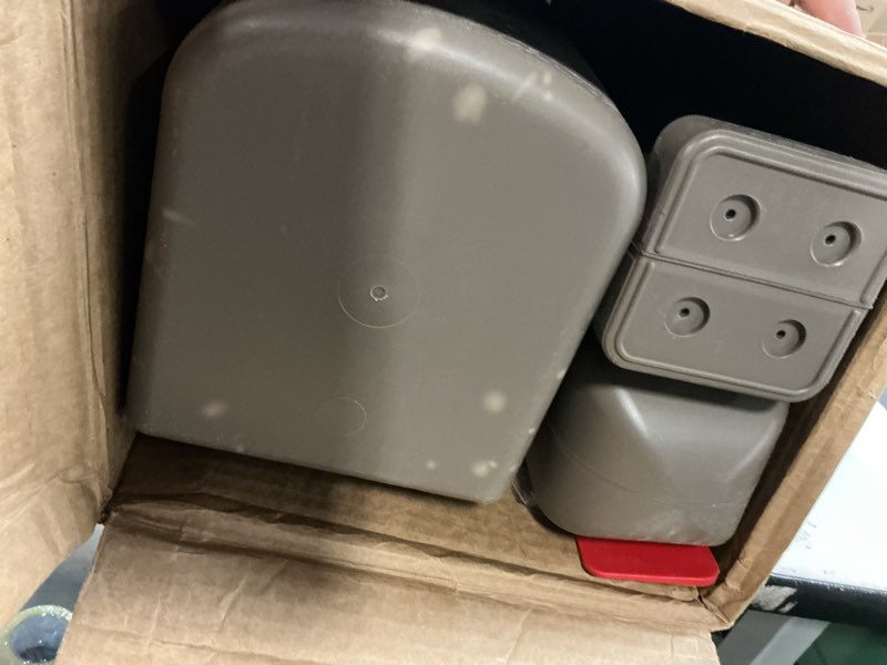 Condition photo showing Good Condition for Architectural Mailboxes Newbury™ Rust-Proof Plastic Post Mounted Mail Box for Outside with Post, Mocha, Medium Curbside Mailbox, USPS Approved for Residential Delivery