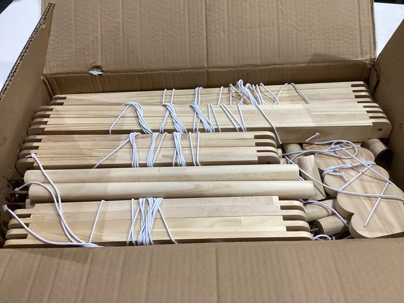 Condition photo showing Good Condition for SpaceAid Stuffed Animal Storage Organizer, Wood Animals Zoo Toy Plushies Storage Holder, Large Capacity Plush Toy Cage for Playroom Organization, 22.8" Wide, Natural