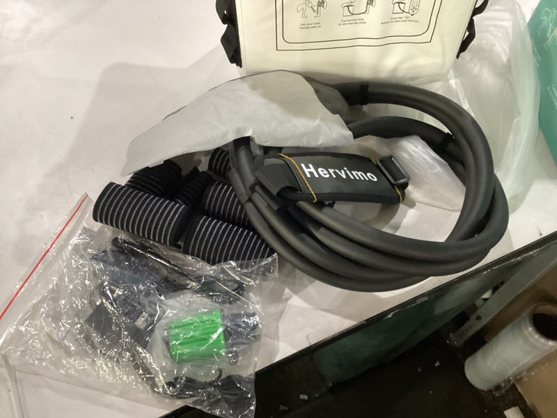 Condition photo showing New/Like New for Portable Ice Machine for Knee After Surgery, Programable Cold Therapy Machine for Knee Replacement Recovery with Ice Pack, Cryotherapy System with Compression Pad for Shoulder, Hip, Ankle Pain Relief Large