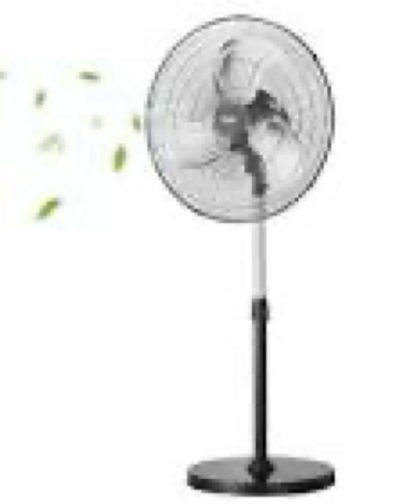vevor industrial pedestal fan, 20 inch 90-degree oscillating fan, height adjustable standing fans wi