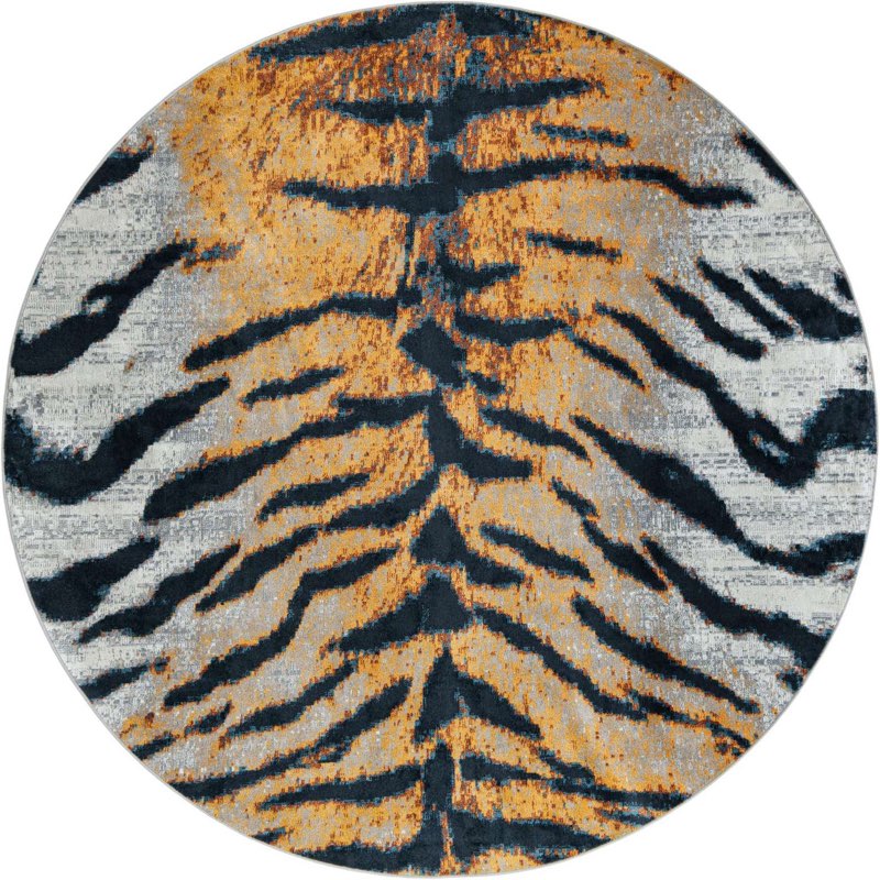 7' 10 x 7' 10 Kamala Washable Round Rug