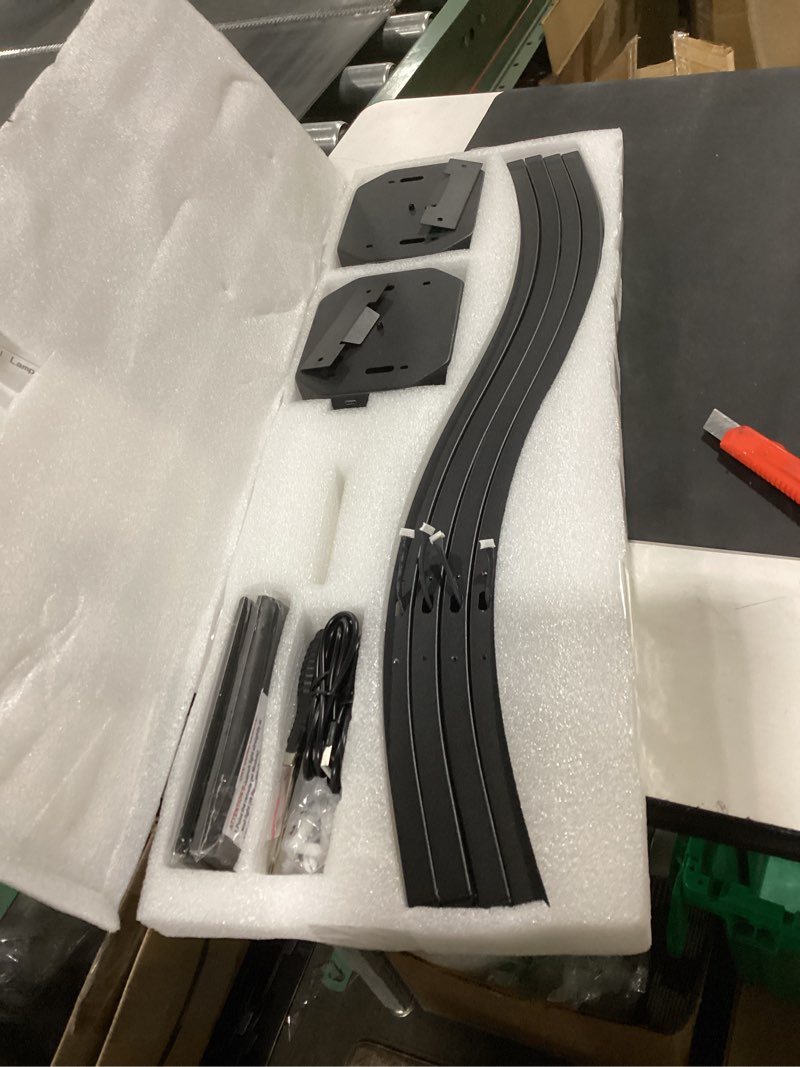 Condition photo showing New/Like New for caneoe modern led wall light, 39inch black indoor led wall sconce lighting, bathroom vanity light fixtures over mirror for living room hallway bedroom bedside wall lamp (cool white, 6000k) black, 6000k,1 pack