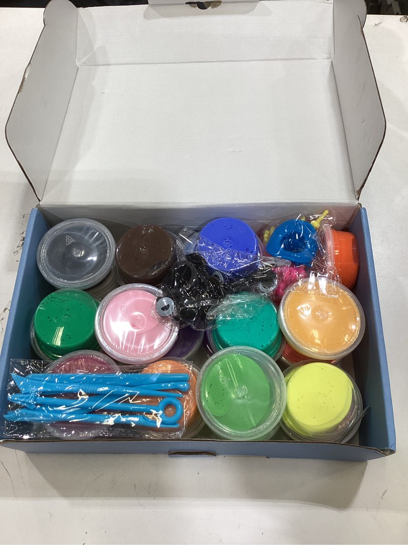 Condition photo showing Good Condition for Modeling Clay Kit - 24 Colors Air Dry Clay DIY Molding Clay with Tools, Kids Art Crafts Gift for Boys & Girls Age 3-12 Year Olds