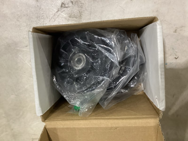 Condition photo showing Good Condition for 532194326 v-groove idler pulley and 532194327 flat idler pulley kit replace 194326, 280-6590, 194326,280-6630, 194327, 705080, 13179, 705079 fits husqvarna riding lawn mowers