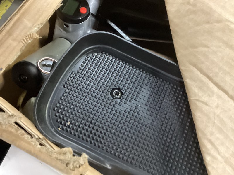 Condition photo showing Good Condition for Sunny Health & Fitness Twist Stepper mini steppers for exercise at home Workout Cardio Machine Equip