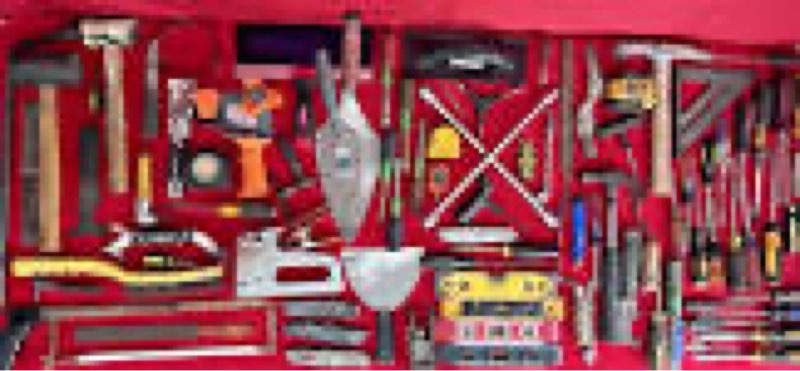 assorted small tools, screws,latches, and home 