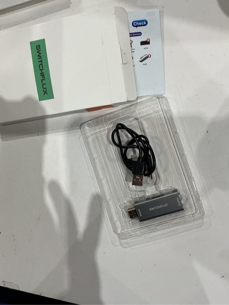Condition photo showing Good Condition for hdmi to displayport adapter [1 pack], 4k@60hz hdmi to dp converter, aluminium male to female adapter compatible with pc, graphics card, laptop and more 1.96 inch 1 pack
