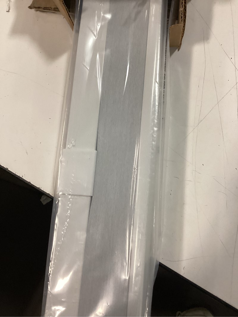 Condition photo showing Good Condition for LazBlinds Cordless Cellular Shades, No Tools No Drill Blackout Honeycomb Shades Pleated Blinds for Windows, 35" W x 64" H, Silver White Blackout-silver White 35'' W x 64'' H