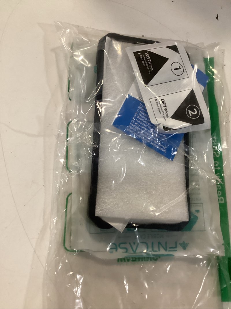 Condition photo showing Good Condition for fntcase for iphone 17e phone case: for iphone 16e case with [360 spin magnetic ring kickstand] [compatible for magsafe] [screen protector] heavy duty military grade protection case translucent black translucent black for iphone 17e / 16e?6.1 inch?