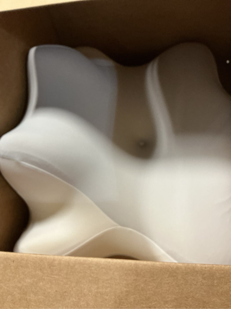 Condition photo showing Good Condition for Reading Pillow for Lying, Leaning and Prone, Contour Memory Foam Pillow, Ergonomic Cervical Pillow for Neck and Shoulder Pain Relief, Bed Wedge Pillow Grey