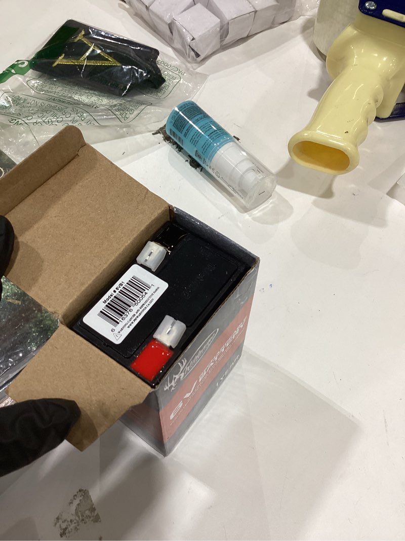 Condition photo showing As Is for WILDGAME Innovations 6V New Version Edrenaline Rechargeable Battery for Game Feeders Outdoor Long-Lasting Sealed Lead-Acid Tab Style Rechargeable Battery