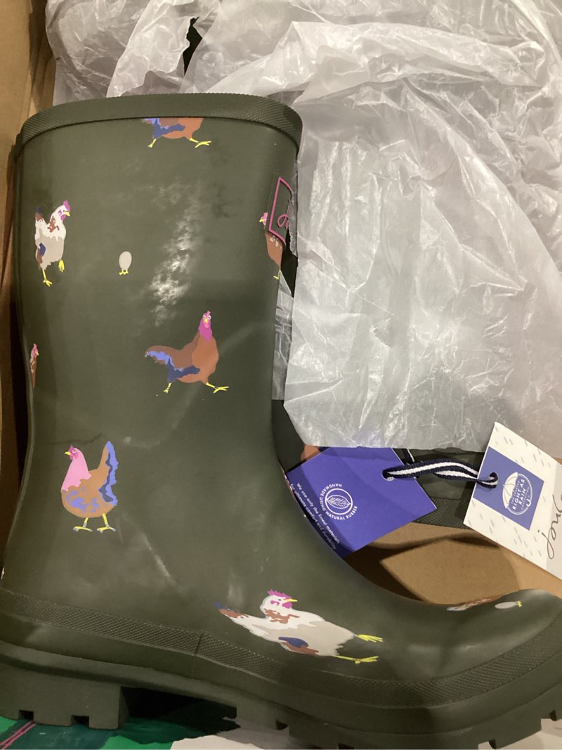 Condition photo showing New/Like New for joules womens wellingtonwelly boot | outdoor boots 8, hens