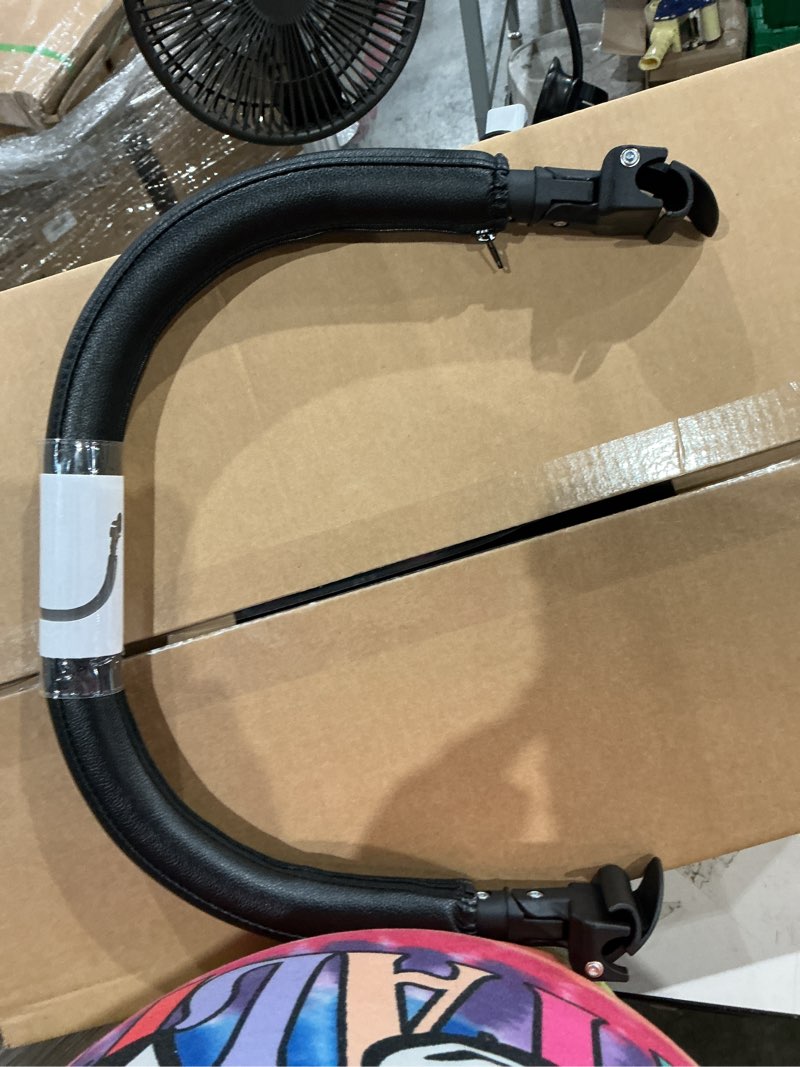 Condition photo showing Good Condition for baby stroller bumper bar,armrest, handle, crossbar accessories for bbz yoyo and yoyo+,black pu leather