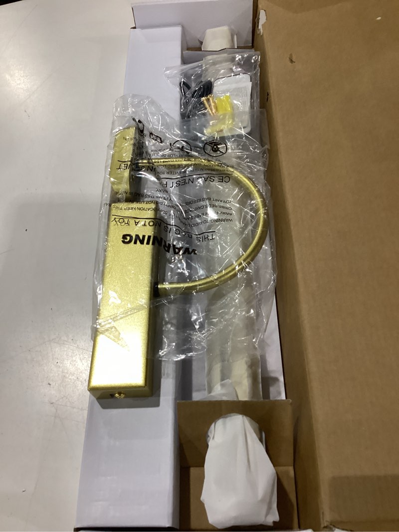 Condition photo showing New/Like New for bridika battery operated picture lights for wall magnetic, 19.7in gold gold 19.7in