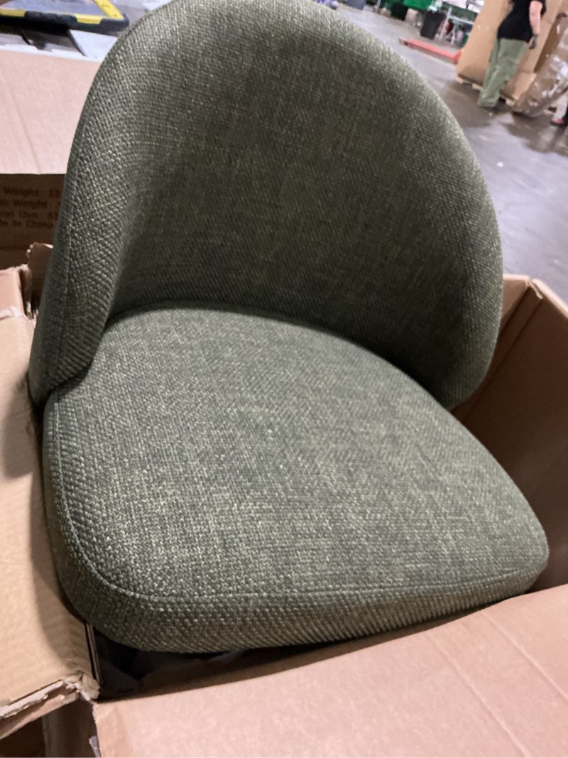 Condition photo showing Good Condition for similar yandier 19.1\" wide fabric dining chairs (set of 2) - upholstered seats, modern
